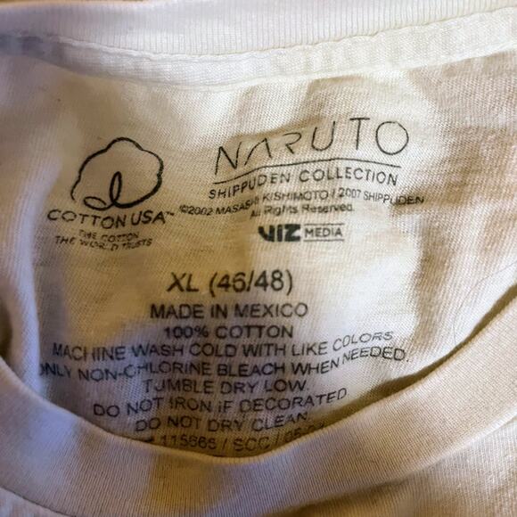 Naruto Shippuden Collection Shirt Mens XL 46/48 Ichiraku Ramen Graphic Anime Tee - Picture 3 of 4